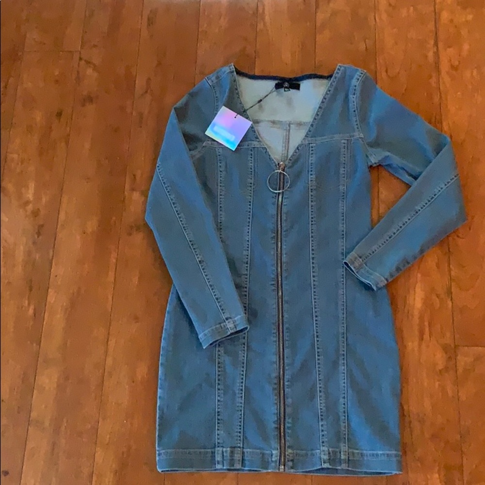 Missguided jean dress!
